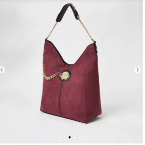 Coin slouch tote