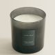 black vanilla scented candle