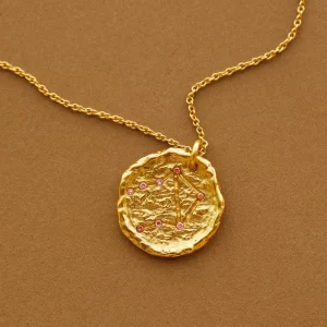 Libra horoscope necklace