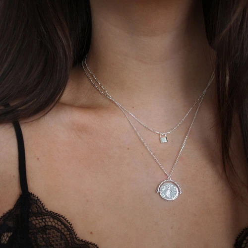 Coin Spinner Necklace