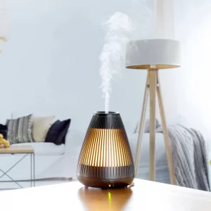 Aromatherapy Diffuser (Grey) with FREE Essential Oil Kit
