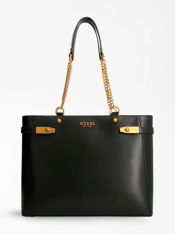 Black Zadie Shopper Handbag