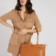 Brown Zadie Shopper Handbag