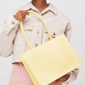 Daylla-Butter Large Tote Bag