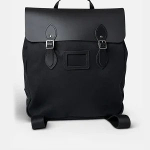 Black Steamer Backpack
