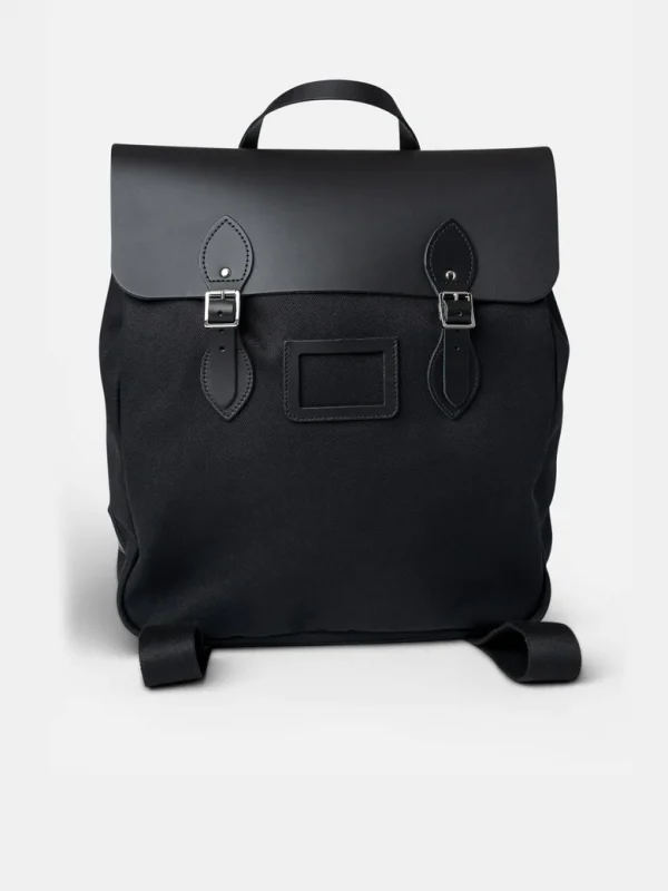 Black Steamer Backpack